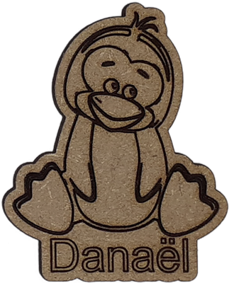 Magnet - Pingouin personnalisable